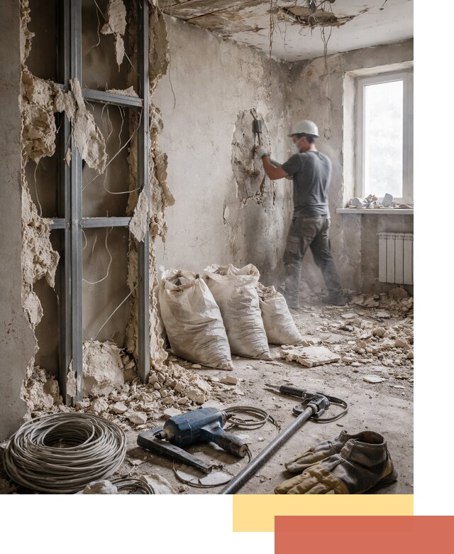 Профессиональный демонтаж зданий и конструкций в Еманжелинске