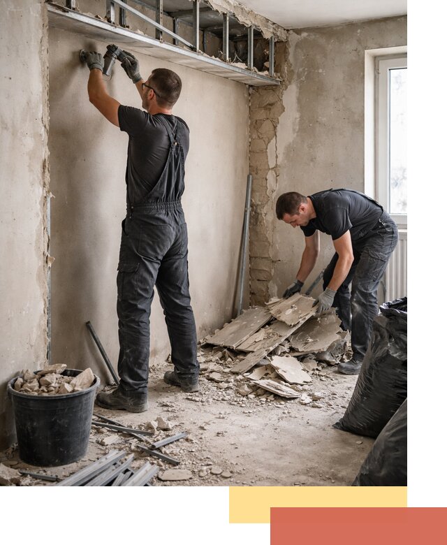 Демонтаж короба из гипсокартона в Еманжелинске быстро и аккуратно