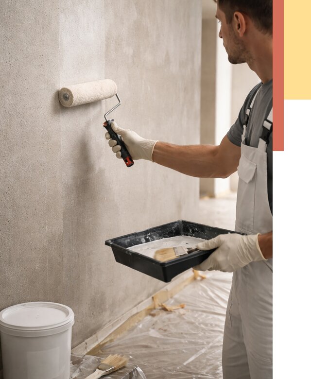 Грунтовка стен в Еманжелинске от 2260 руб. м2 — быстро, недорого, с материалом | ОТДЕЛОЧНИК-Мнж