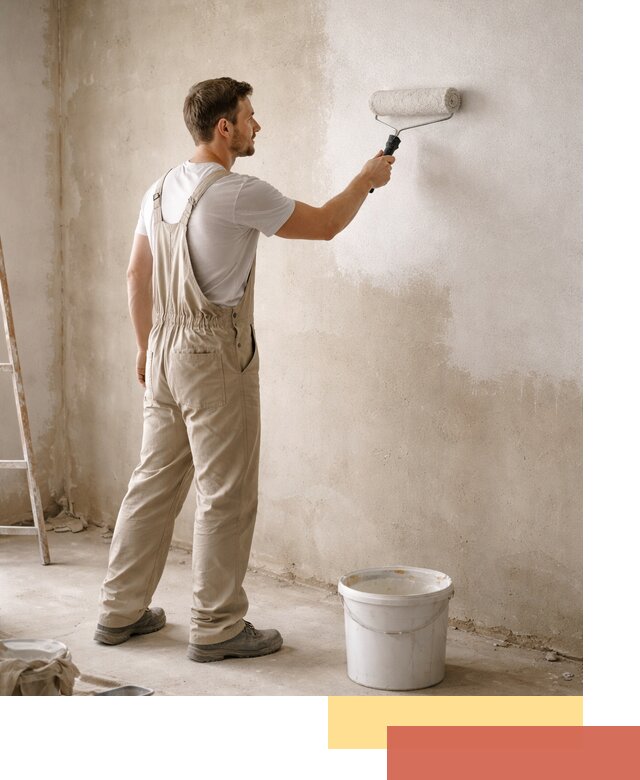 Грунтовка стен под отделку в Еманжелинске профессиональным раствором
