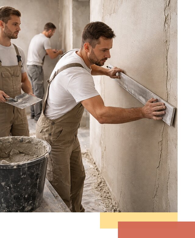 Штукатурка стен без маяков в Еманжелинске быстро и качественно