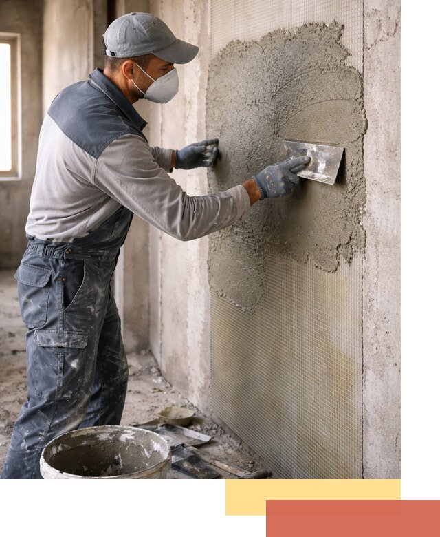 Штукатурка стен по сетке в Еманжелинске под ключ качественно и быстро