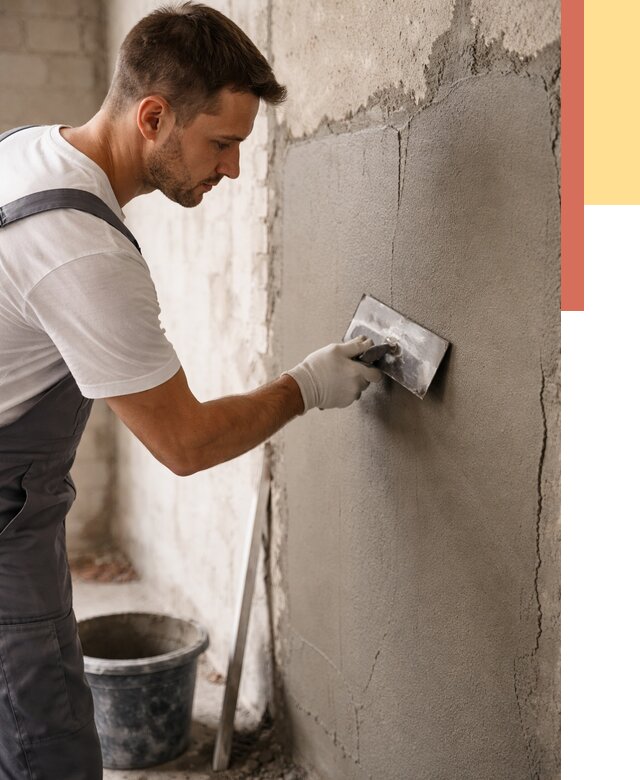 Штукатурка стен под плитку в Еманжелинске от 4314 руб./м2 — выравнивание под плитку | ОТДЕЛОЧНИК-Мнж