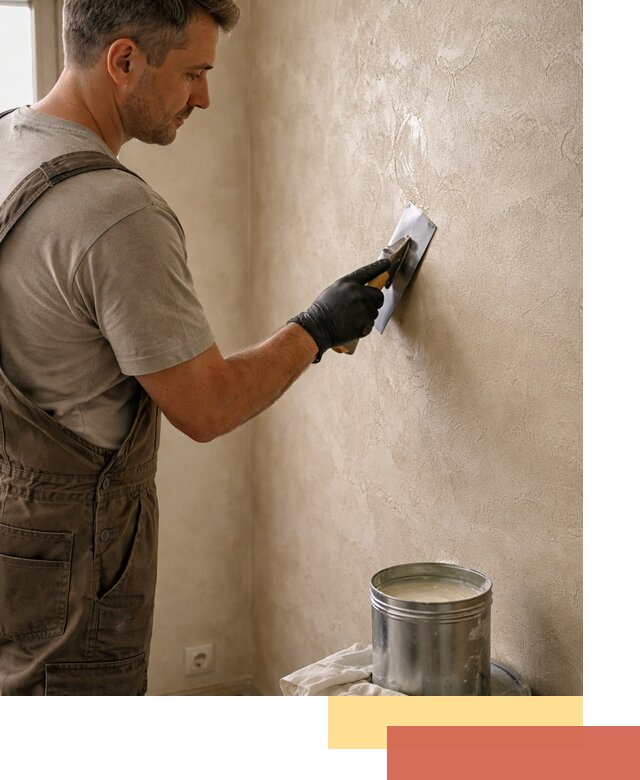 Нанесение воска на штукатурку в Еманжелинске для защиты и блеска