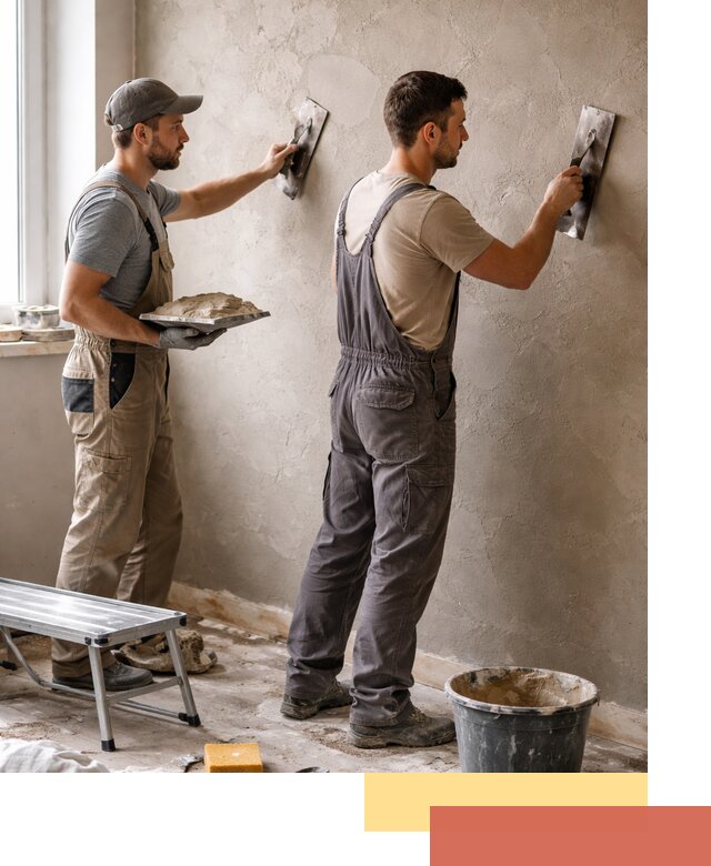 Ремонт декоративной штукатурки и восстановление фактуры в Еманжелинске