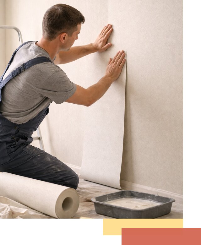 Поклейка флизелиновых обоев в Еманжелинске качественно и быстро