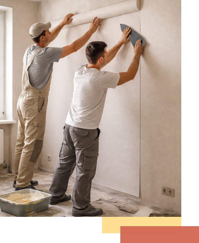 Поклейка виниловых обоев в Еманжелинске профессионально и качественно