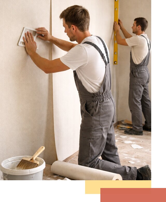 Поклейка бумажных обоев в Еманжелинске качественно и недорого