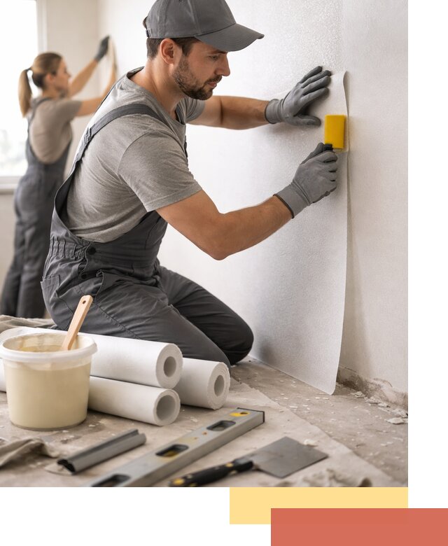 Поклейка стеклообоев профессионально в Еманжелинске