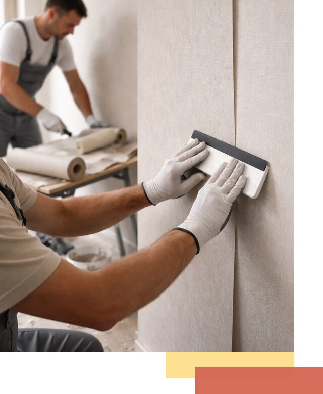 Поклейка обоев под покраску в Еманжелинске профессионально и быстро