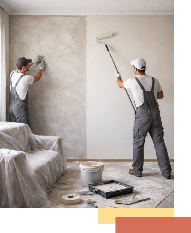 Покраска стен антивандальной краской в Еманжелинске