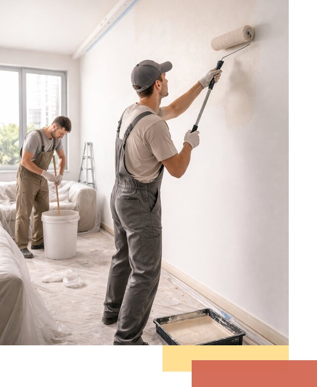 Покраска стен в офисе в Еманжелинске — быстрый и качественный ремонт