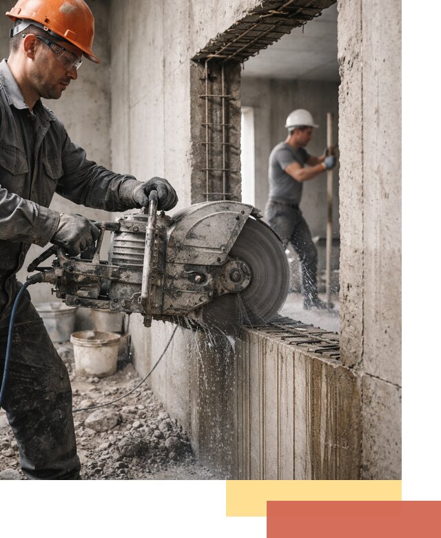 Алмазная резка проемов в Еманжелинске быстро и точно