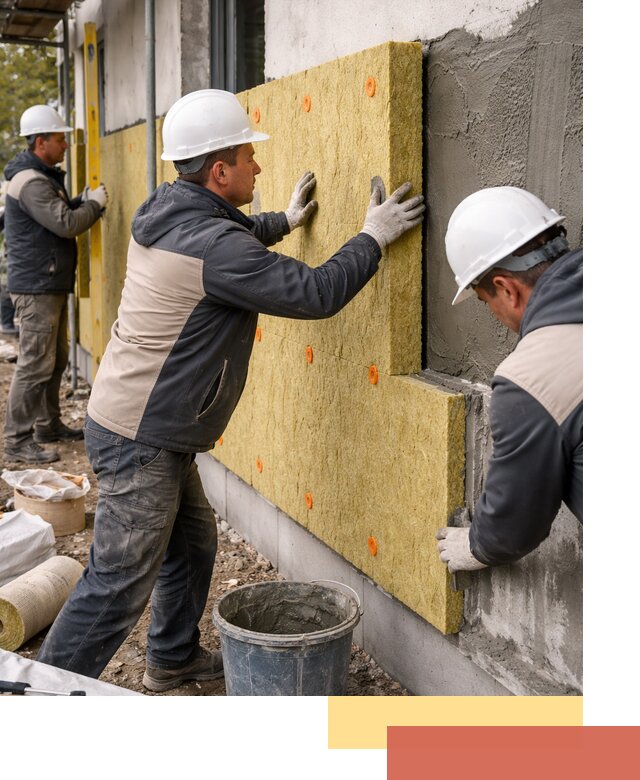 Утепление стен минватой в Еманжелинске — тепло и звукоизоляция