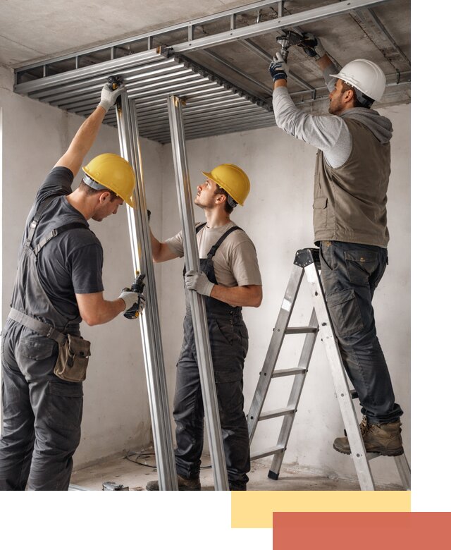 Монтаж реечного потолка под ключ в Еманжелинске