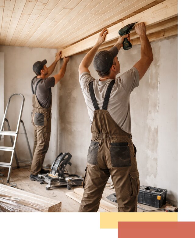 Монтаж потолка из вагонки в Еманжелинске профессионально и аккуратно