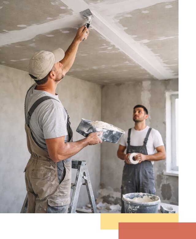 Обработка швов потолка ГКЛ в Еманжелинске: качественная заделка и шпатлевка