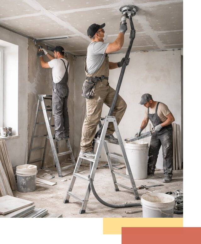 Ремонт потолка из гипсокартона в Еманжелинске: быстрый и качественный монтаж